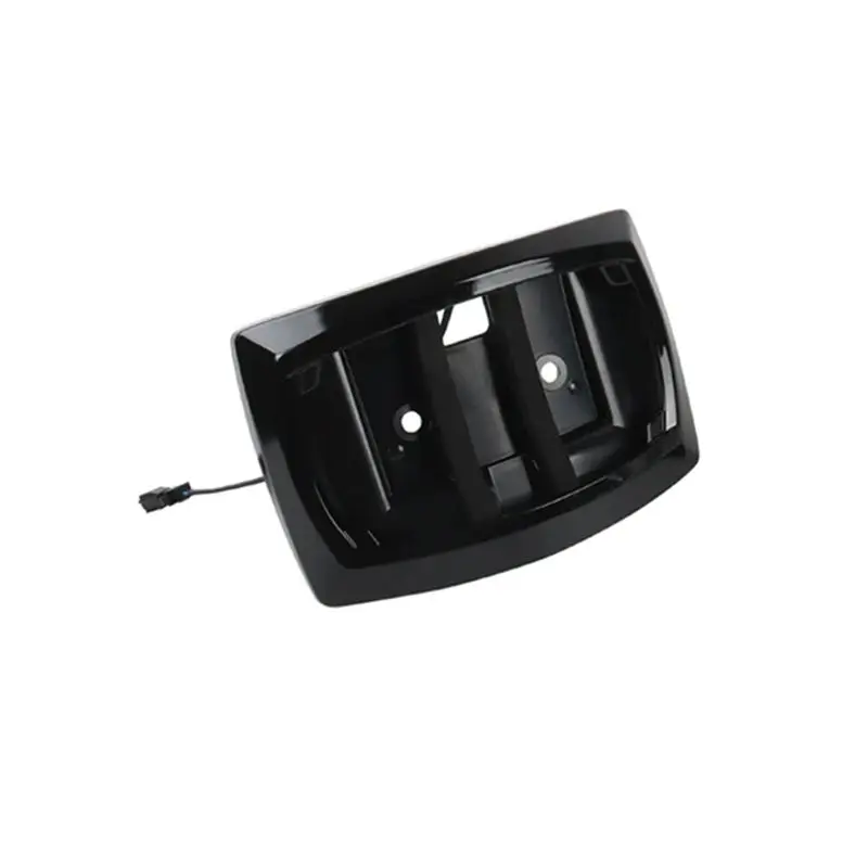 Motorcycle License Plate Relocator LED Curved Frame For Touring Road Glide Street Glide Electra CVO 2023- 2025 Models