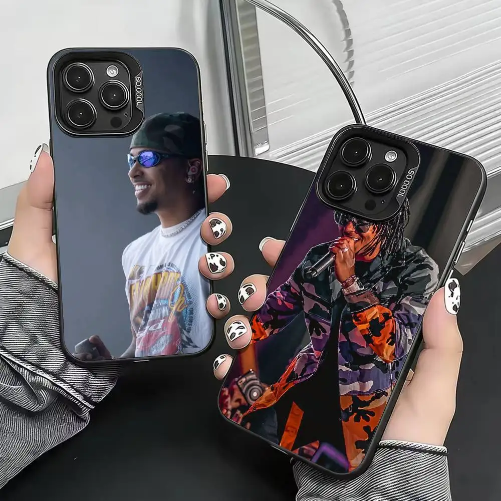 

Latin Trap Ozuna Phone Case For iPhone 17,16,15,14,13,12,11 Plus,Pro Max,XS,Colorful Silver Phone case Funda Cover