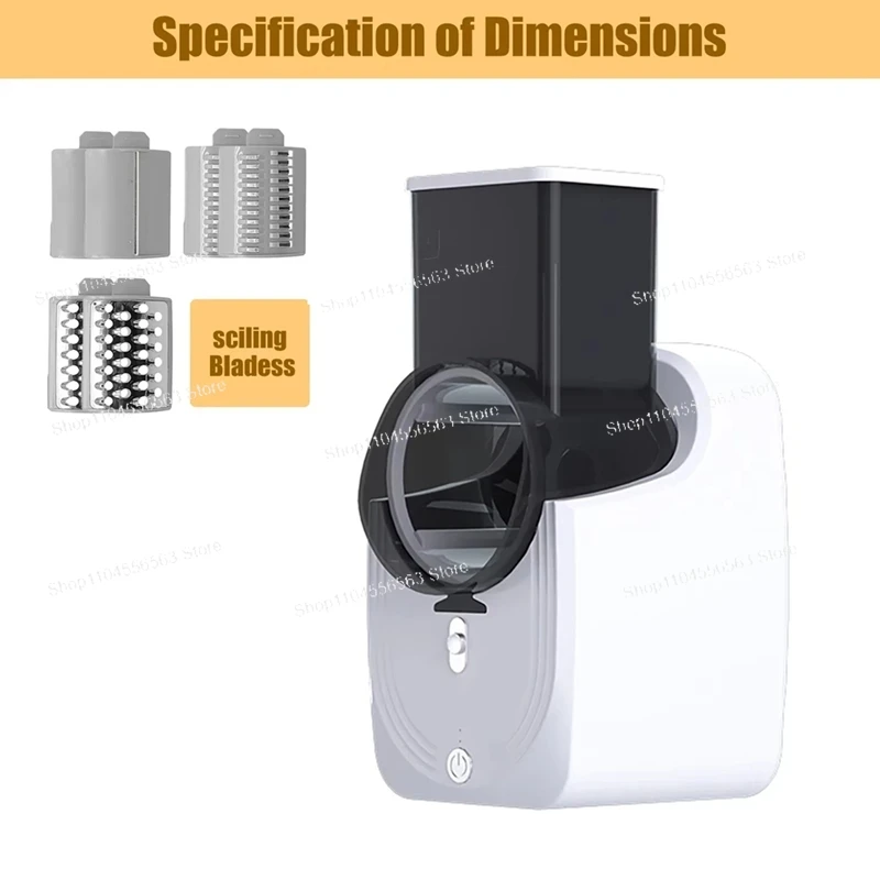 Electric Food Processor for Vegetable Grinding and Salad Making, Multifunctional Kitchen Appliance