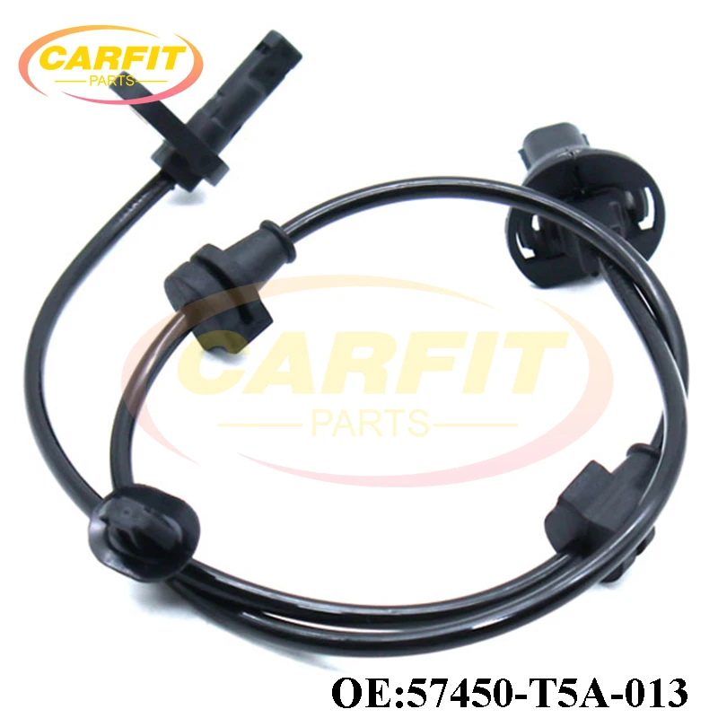 High Quality New OEM 57450-T5A-013 57450T5A013 Front Right ABS Wheel Speed Sensor For Honda City Fit 1.5L 2015-2019 Auto Parts