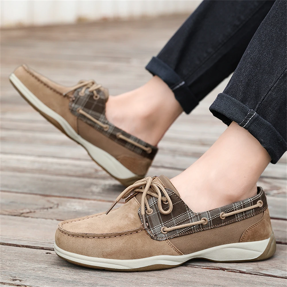 Luxuriöse Boots-Loafer für Herren in Übergröße – hochwertiges PU-Obermaterial, atmungsaktives Futter, weiche Einlegesohlen, rutschfeste Sohle, leicht und bequem – Detail 15