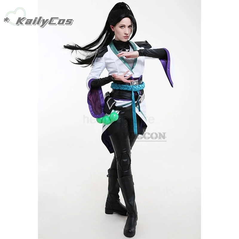 

Game Valorant Sage Cosplay Costume Halloween Carnival Party Uniform Costom For Women Men Valorant cosplay sage role playing