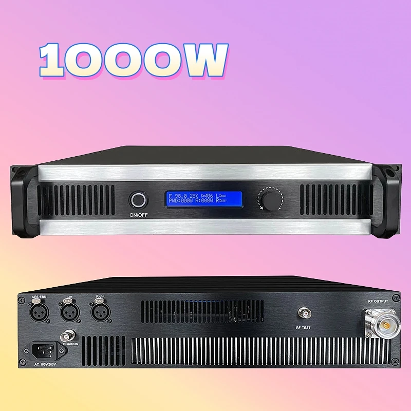 

Professional Manufacturer 1000W FM Broadcast Transmitter