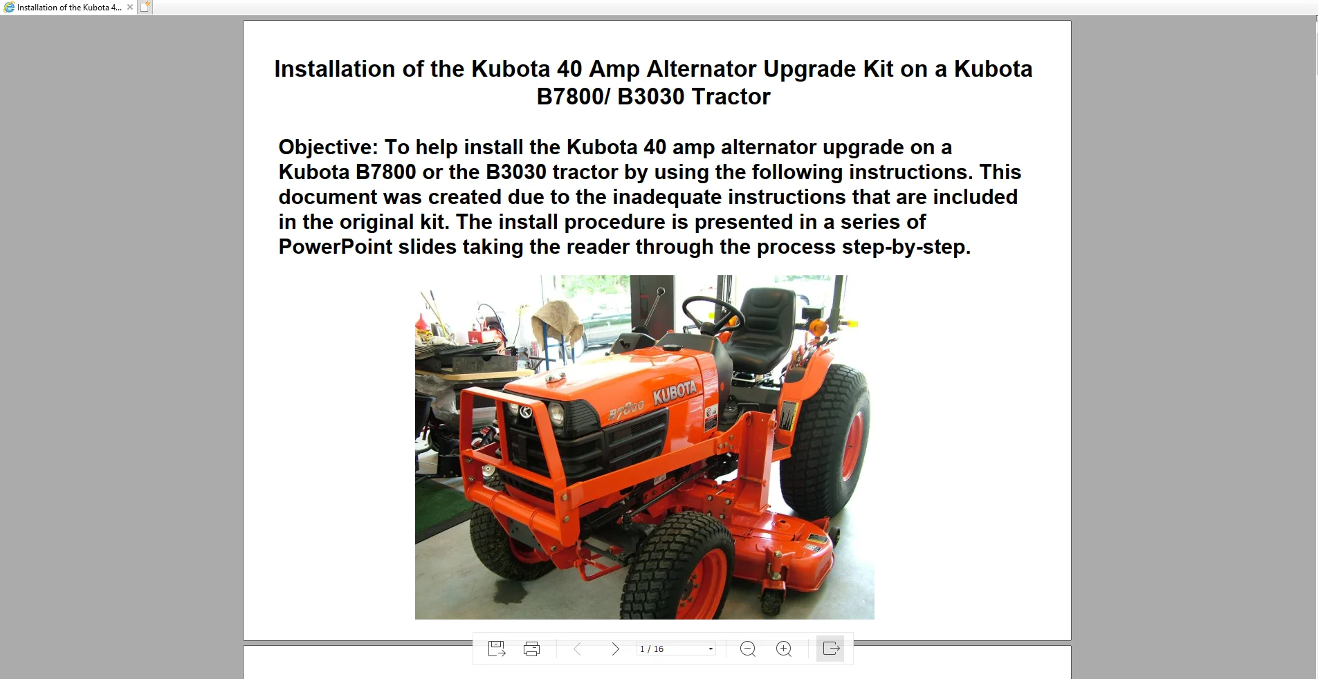 

Kubota Construction, Tractor & Engine Workshop Services Operator & Parts Manual DVD