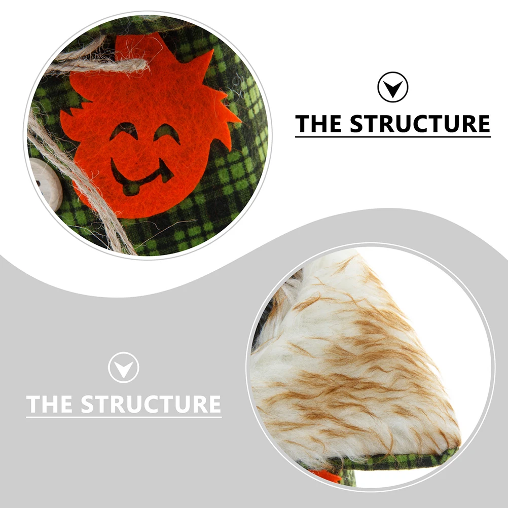 

4pcs Wine Bottle Covers Creative Holiday Decorative Ornaments For Party Home Restaurant Halloween Bottle Sleeves Washable