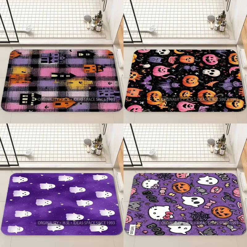 

Colorful House Pattern Mat Living Room Decoration Home Sofa Non-Slip Carpet Study Bedroom Tatami Children'S Soft Floor Mat
