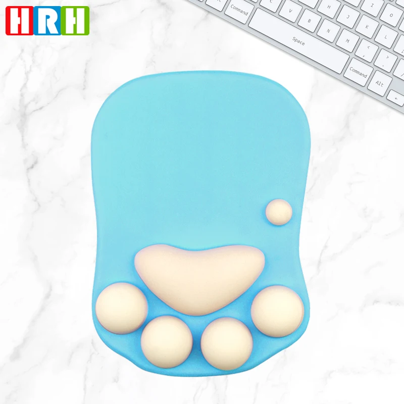 

HRH Mouse Pad Wrist Support Mouse Pads for Wireless Mouse Comfortable Computer For Laptopwith Non-Slip For Office& Home