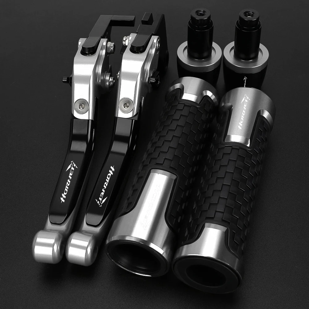 

HORNET CB919 CB900F Motorcycle Adjustable Brake Clutch Levers Handlebar Grips End For HONDA CB 919 900F HORNET 2001-2007 2008