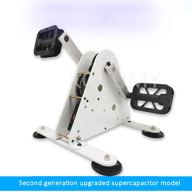 50/100W Pedal Generator Fitness Generator Rehabilitation Training Device Spinning Bike 1-35V Portable Foot Pedal Generator