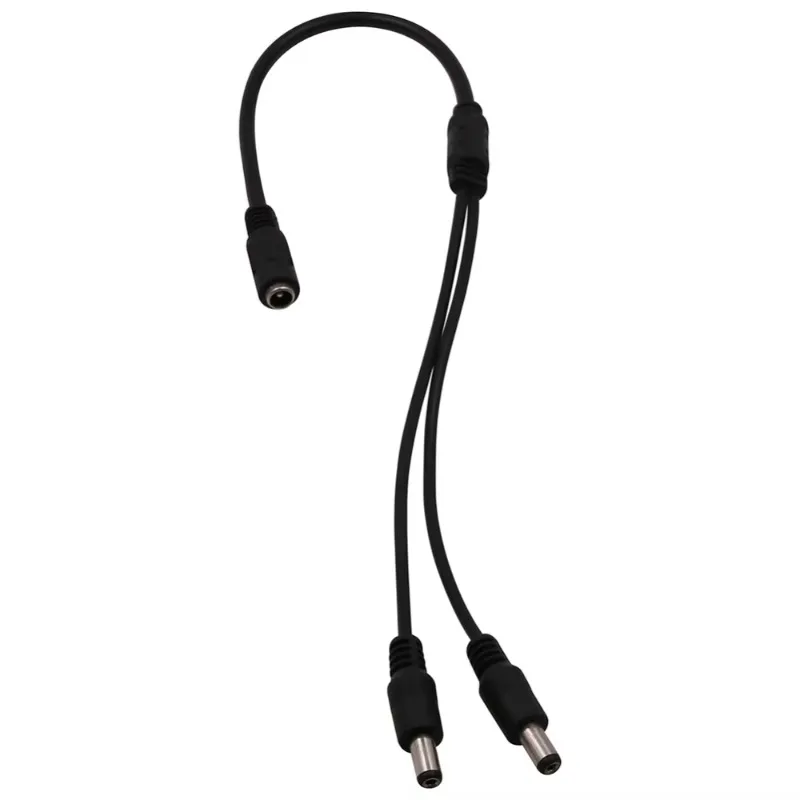 

Connector Plug Cable Cctv Camera Led Strip Light Power 1 for Splitter Adapter Female 1 To 2 Male Way