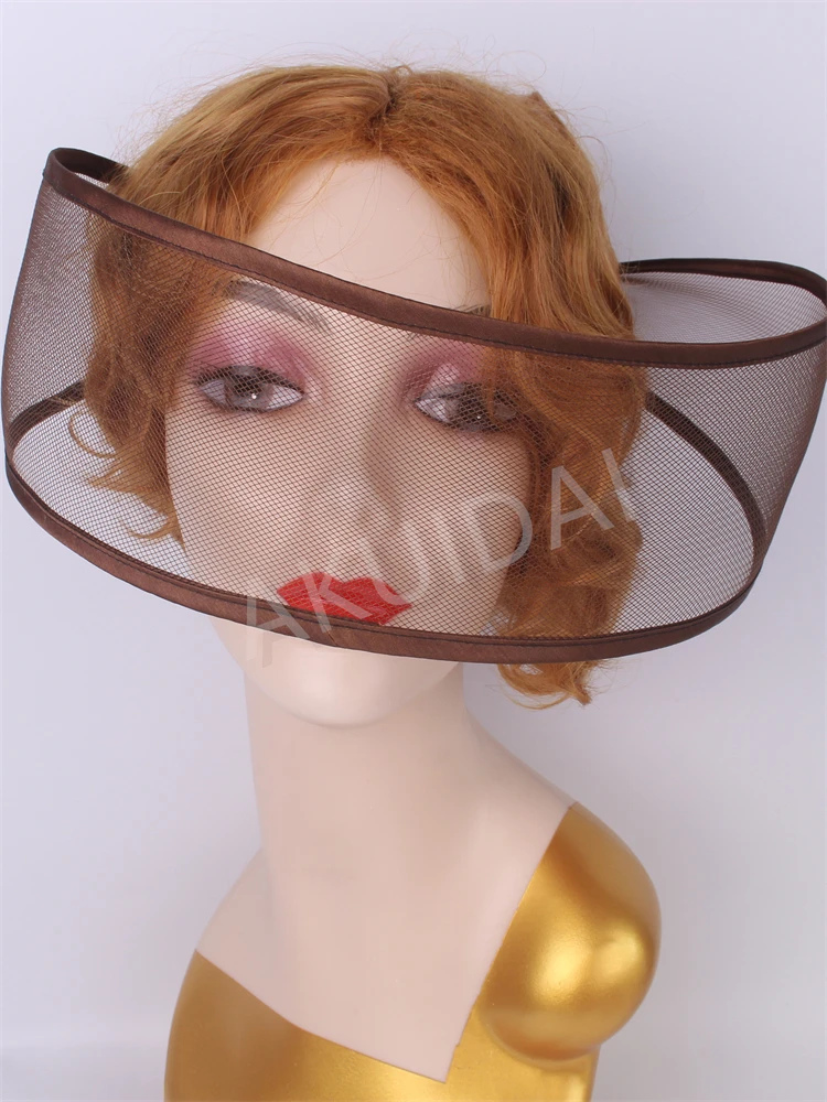 New Black Fascinator Wedding Pillbox Hat Women Elegant Fascinator Hats Hair Clip Church Ladies Party Headpiece Fashion Headwear