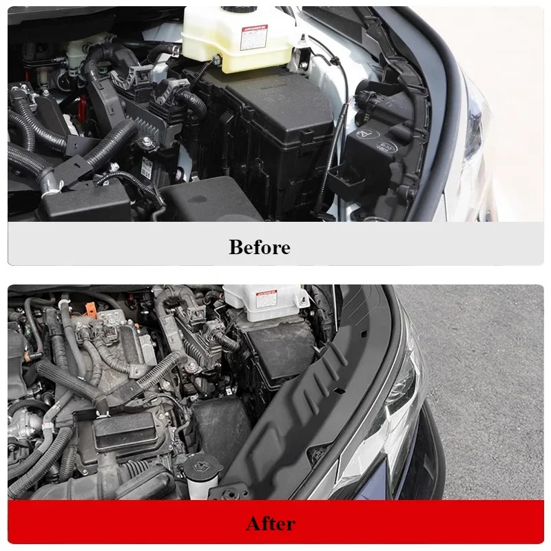 For Toyota Sienna Granvia Car Hood Cabin Dust Protection Baffle Sink Decorative Supplies Car Interior Modification Accessories