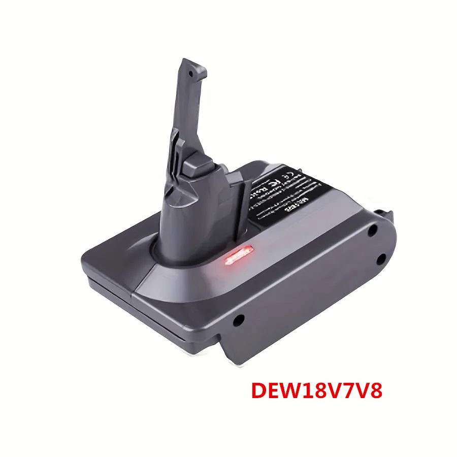 

Адаптер для литий-ионного аккумулятора Dewalt 18 В-20 В DCB180, DCB181, DCB183, DCB200, DCB201, DCB203, DCB205 преобразователь для серии Dyson V7 V8
