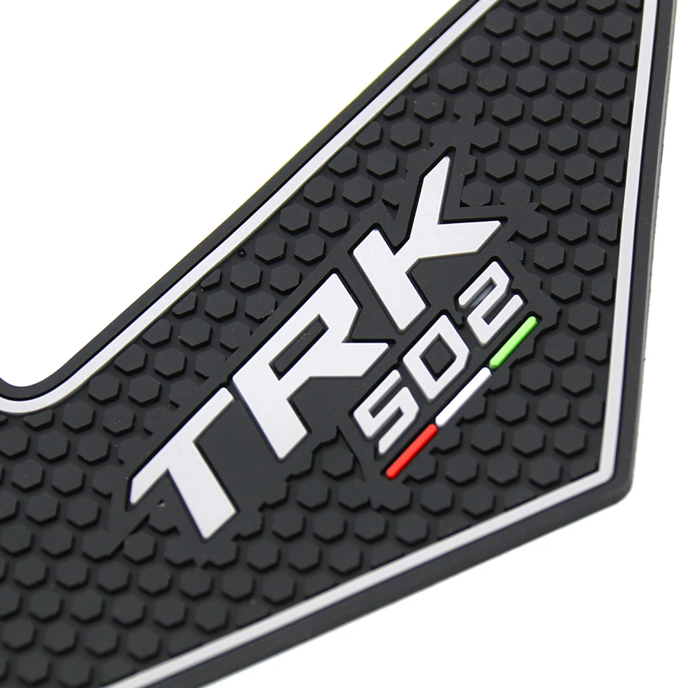 TRK502X Motorcycle Anti Slip Tank Pad Sticker Fits For Benelli TRK 502 X TRK502 Gas Knee Grip Traction Side Kneepad 3M Decals