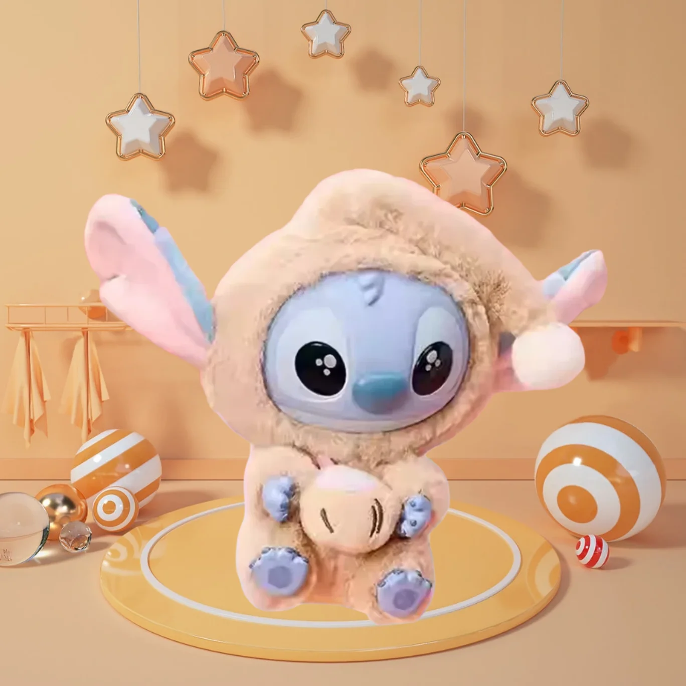 Disney Stitch "Late-Night Bites"-serie – pluche dierenfeest blinde doos speelgoed, schattige pluche poppen, decoratieve geschenken