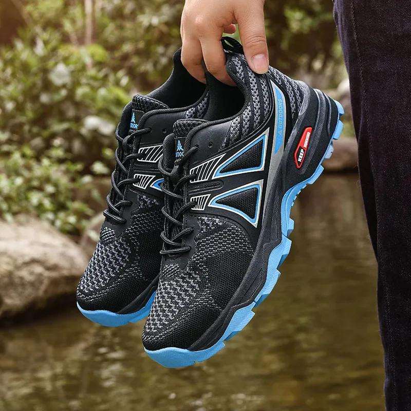 

Ot Selling Plus Size 39-47 Men's Sneakers Comfort Non Slip Outdoor Off-road Hiking Shoes Affordable Practical Non Slip Run Shoes