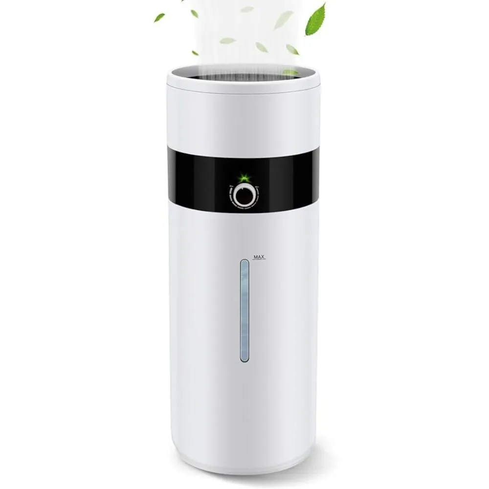 Tower humidifier large room 1000 square feet, Hioo 18L 4.76Gal ultrasonic top filled cold mist air humidifier