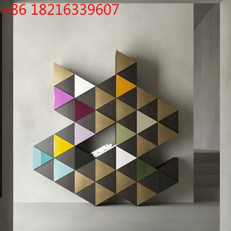 

Curio Cabinet Display Shelf Bookcase Partition Display Rack