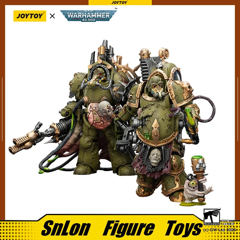 

[Pre-Order]1/18 JOYTOY Action Figure Warhammer 40K Death Guard Foul Blightspawn Lord of Virulence Anime Model Toy