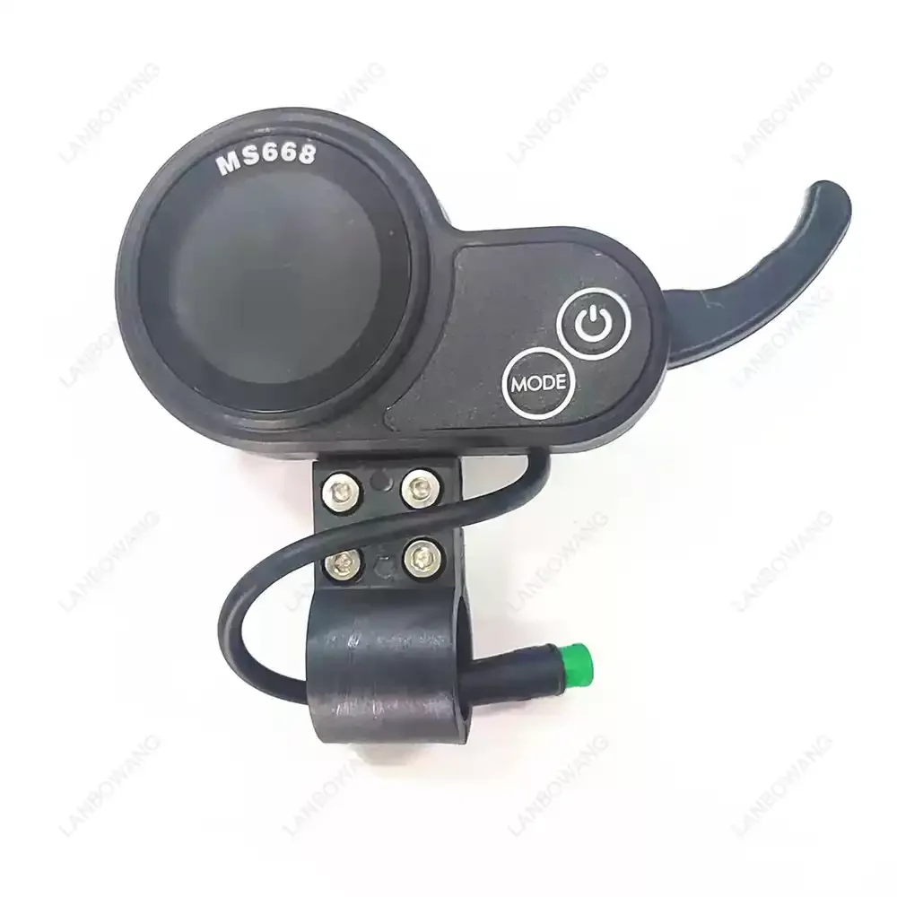 MS668 60V 5 Pin Electric Scooter Spare Parts Two In One LCD Speedometer Finger Type Accelerator Display Screen