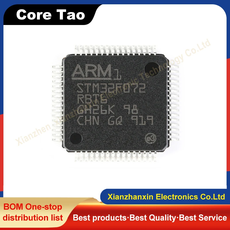 

2~10PCS/LOT STM32F072RBT6 STM32F072 072RBT6 LQFP64 The ARM microcontroller - MCU