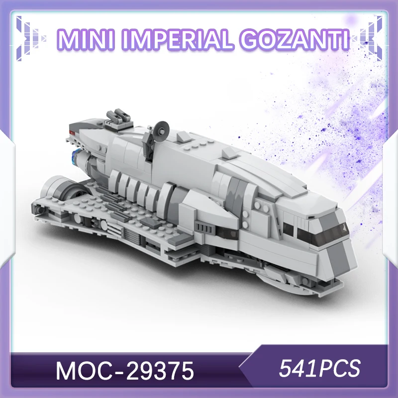 

541PCS NEW DIY Space War Mini Imperial Gozanti Building Block Model Brick Set Creative Particle Miniature DIY Gifts MOC-29375