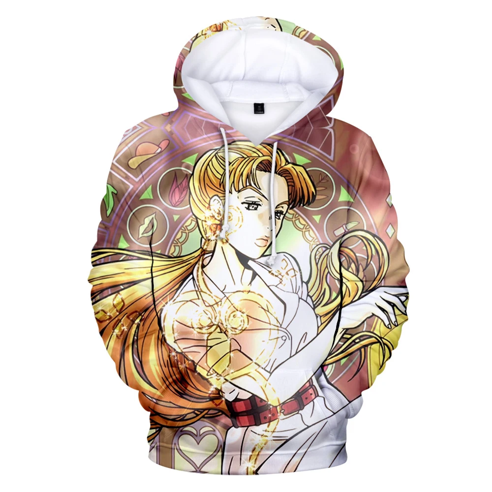 

3D JoJo Bizarre Adventure Hoodie Sweatshirt Men's Women's Hoodie New Fall Fashion 3D JoJo Boys and Girls Casual Pullover