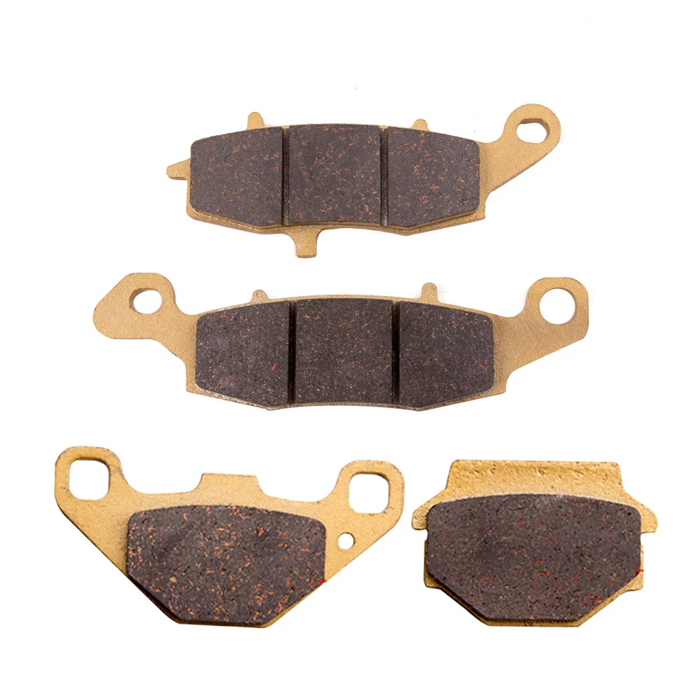 Motorcycle Front and Rear Brake Pads Set For KAWASAKI ZR250 Balius ZR 250 B6 Balius-Il For SUZUKI GSX 250 GSX250 GSX250F ZR250C