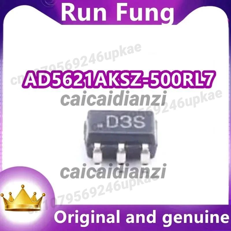 

5 шт./лот, новый оригинальный AD5621AKSZ-500RL7 AD5621AKSZ, 12-битный цифро-аналоговый преобразователь 1 SC-70-6