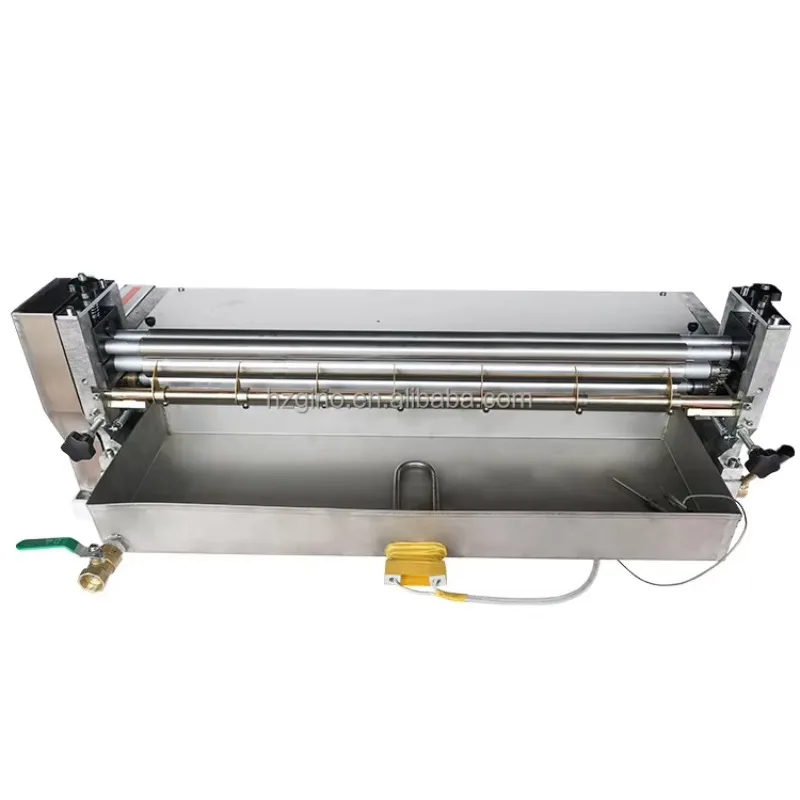 

JS-700B Hot melt adhesive machine Paper gluing machine Cold and hot adhesive paper pasting gluing machine