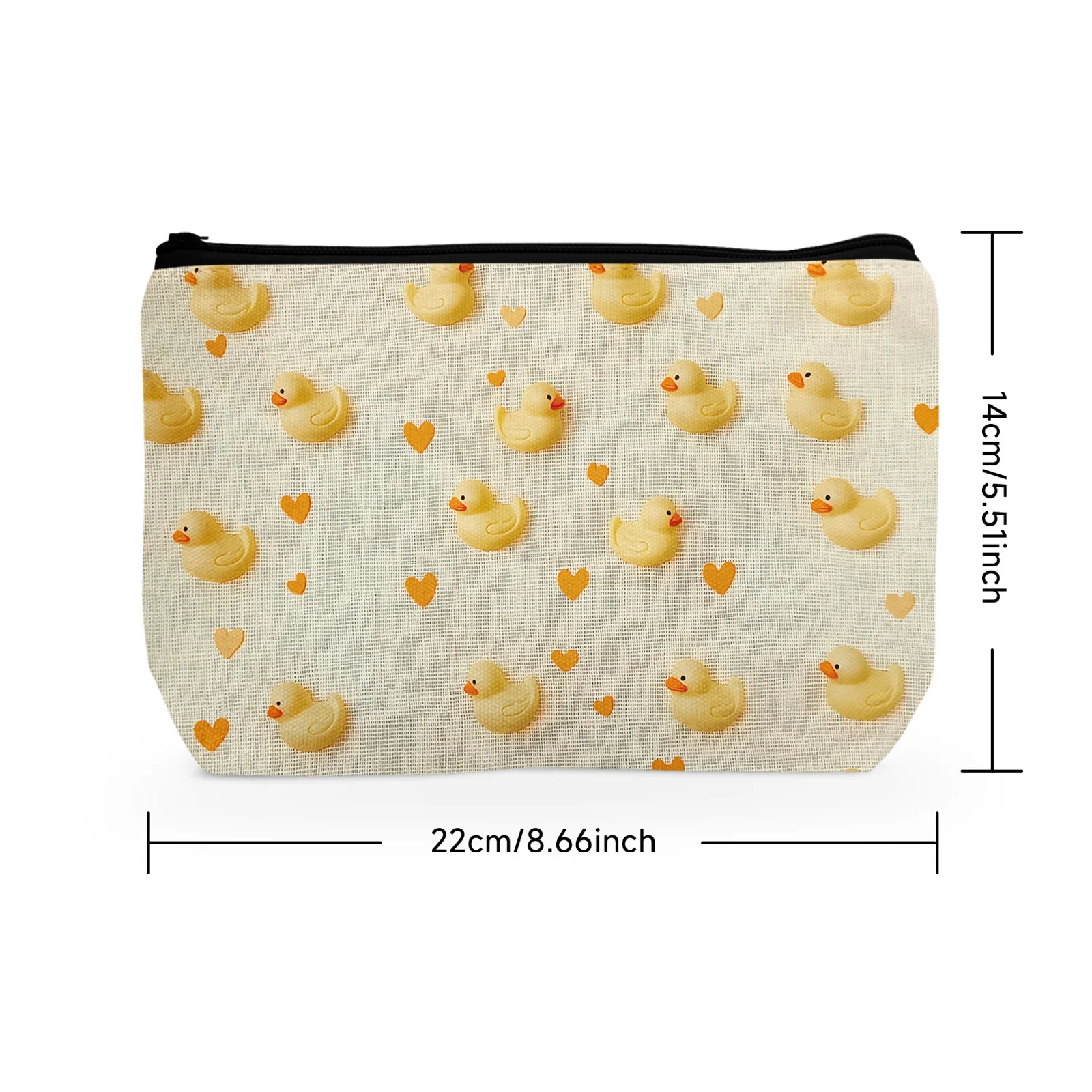 1Pc Cute Duck Makeup Bag Duck Lover Gifts For Animal Lovers Duck Owner Duck Theme Christmas Birthday Gift Ideas Friendship