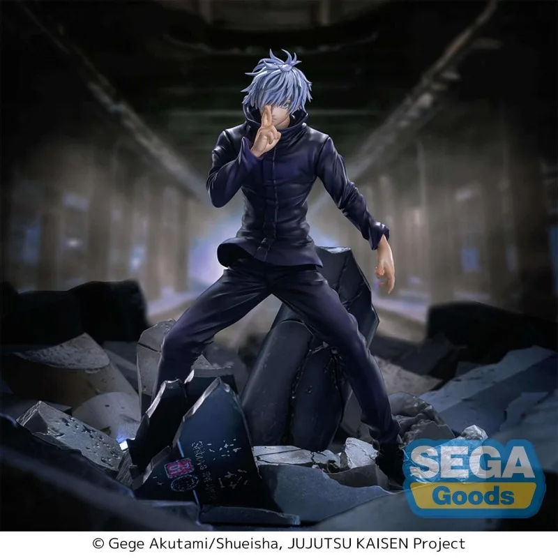 

Genuine SEGA Figurizmα Satoru Gojo Jujutsu Kaisen 5th Anniversary PVC Figure Anime Collectible Statue Desk Decor Toy Gift