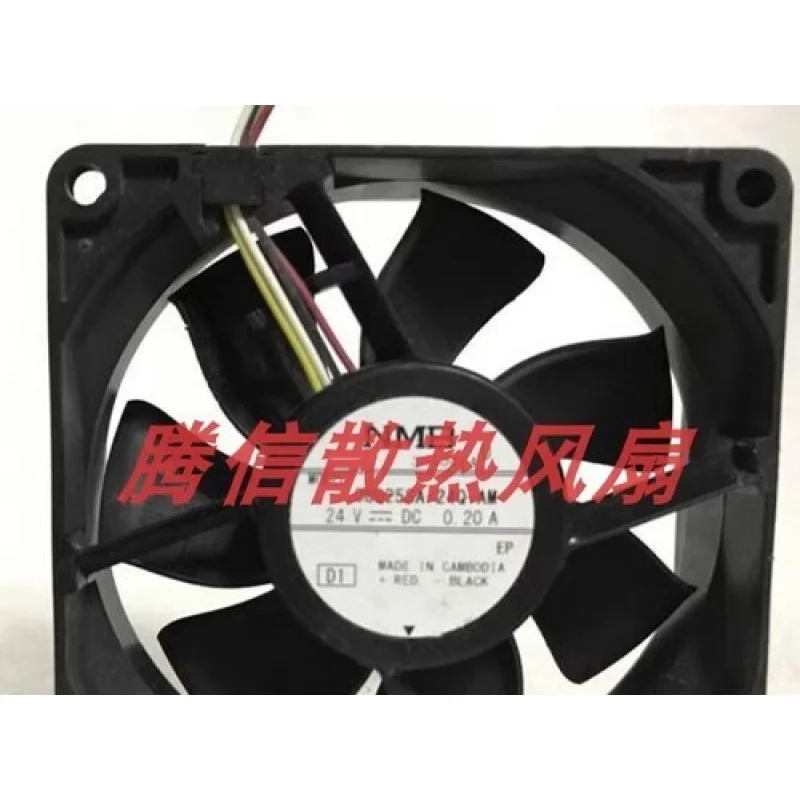

C for NMB 08025SA-24Q-AM DC24V 0.20A 4-Wire Silent Cooling Fan