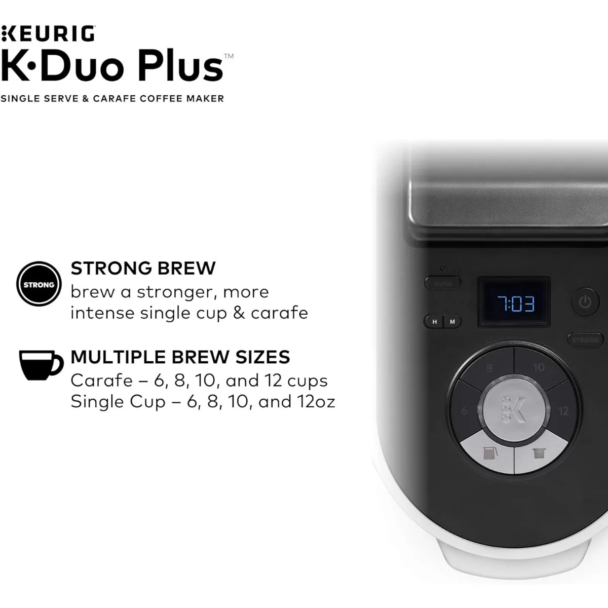 Keurig® K-Duo Plus™ Single Serve & Carafe Coffee Maker