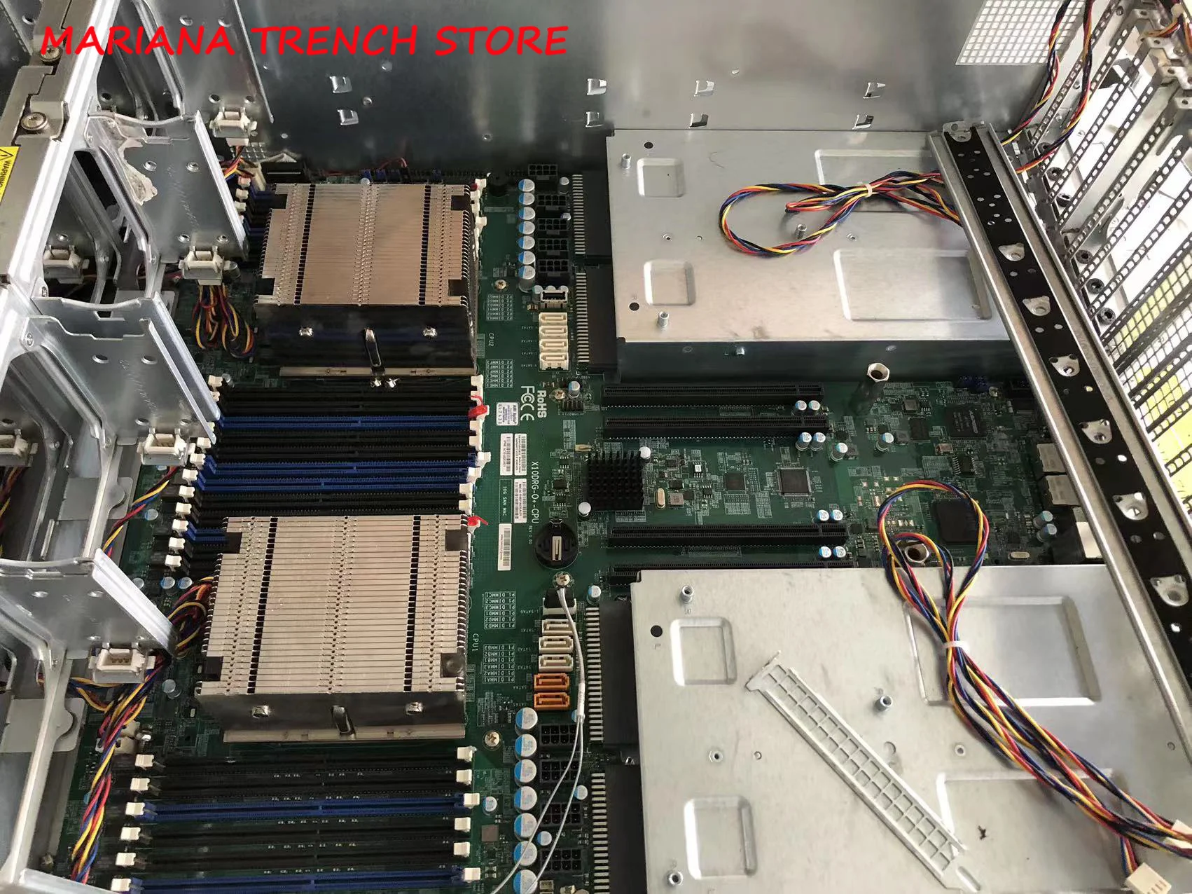 X10DRG-O+-CPU for Supermicro Motherboard Dual LGA2011 Supports Xeon Processor E5-2600 v4 / v3 Family i350 Dual Port GbE LAN