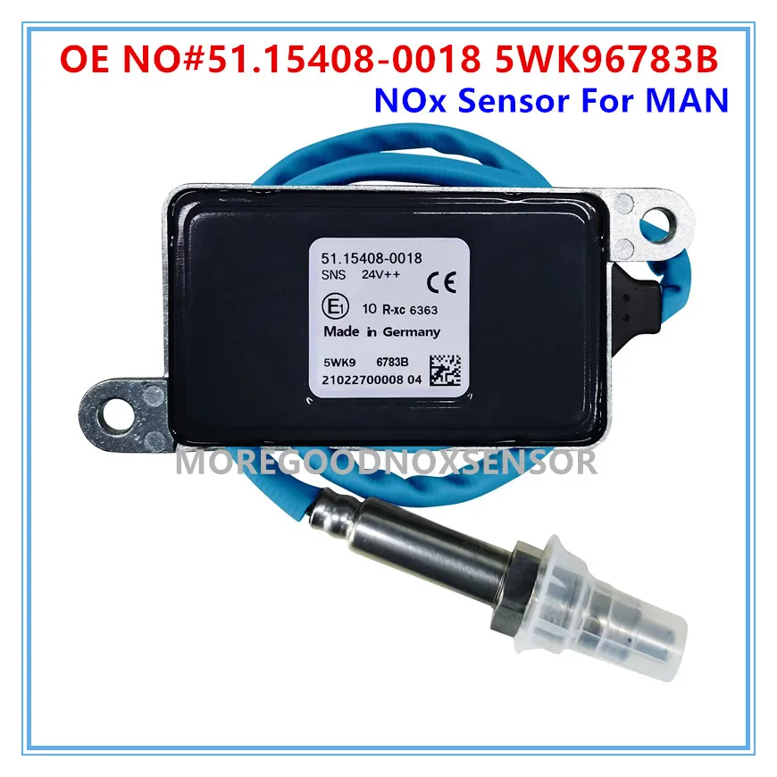 

5WK96783B 5WK96783A 51154080018 51154080011 Nitrogen Oxygen NOx Sensor For MAN Truck TGX TGS TGL TGM 24V