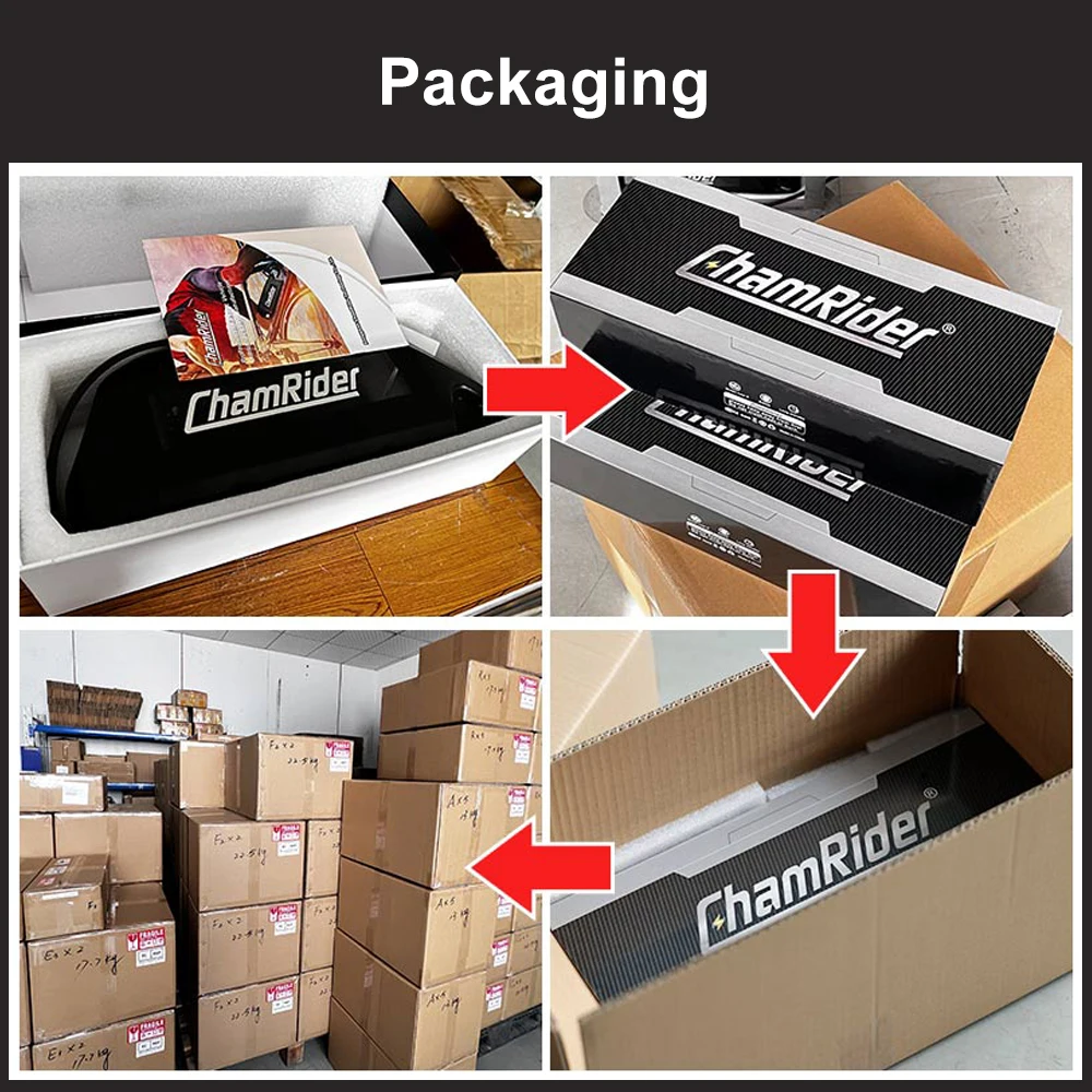 Chamrider E-Bike Akku 36V Elektrofahrrad-Batterie 21AH PVC-Akku 30A BMS-Batterie 18650 Lithium-Zellen 500W 750W – Detail 7