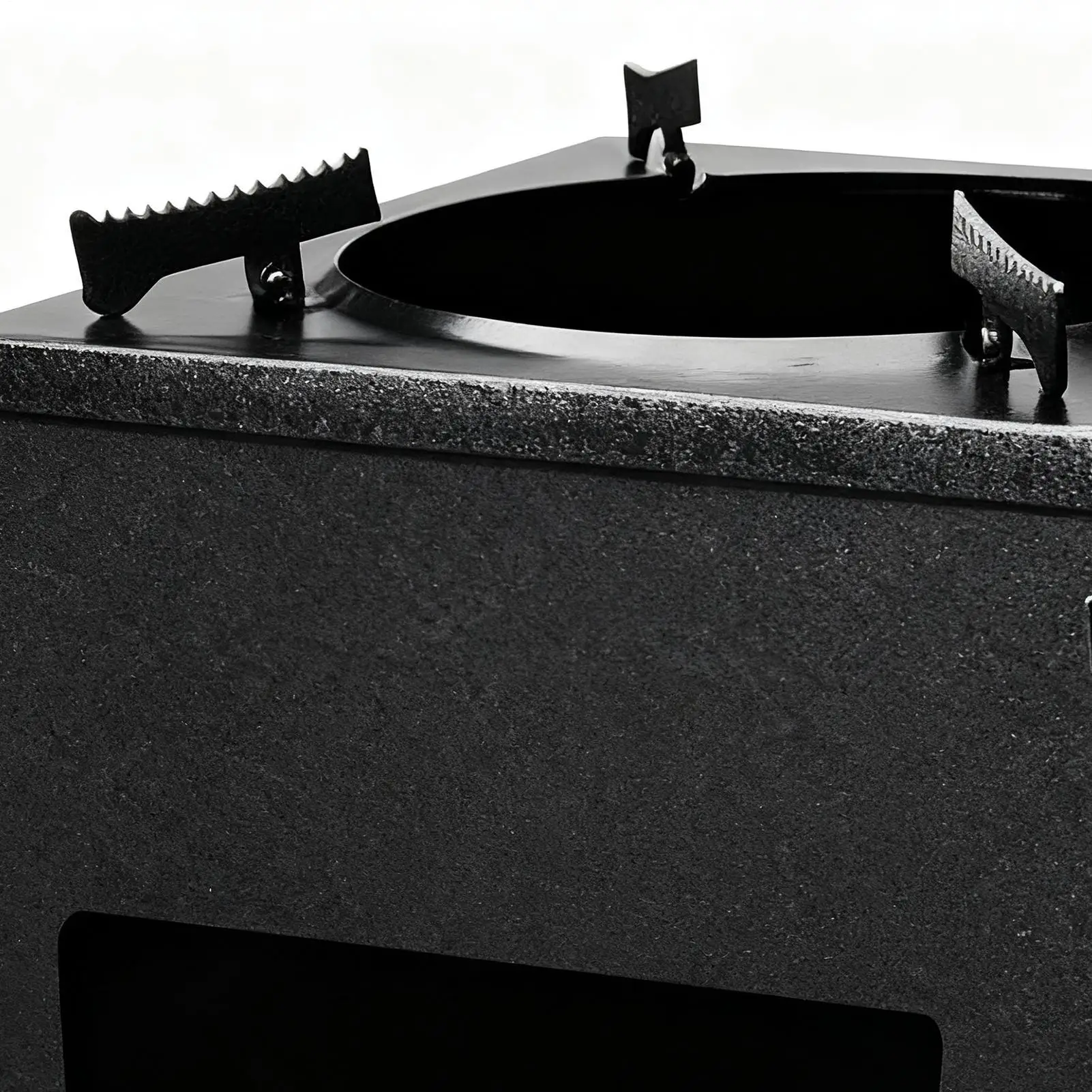 屋外薪ストーブ-取り外し可能な防風ヒーター-ハイキングストーブ-屋外ハイキング調理旅行フィールドピクニックバックパッキング釣り用