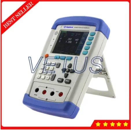 Battery Internal Resistance Meter Tester with TFT-LCD Display Adjustable Background-Lightness Mini-USB Interface AT528