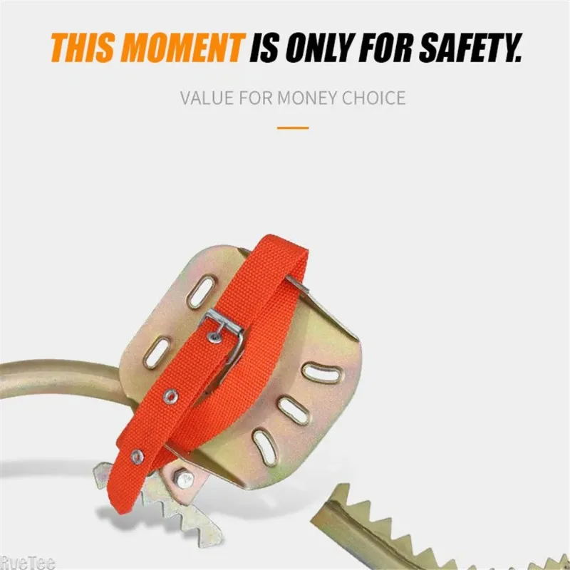 Wire Stretcher Climbing Tree Artifact Non-slip Shoes for Wood Pole Electrician Foot Buckle for Telecom Cable Repair Durable Tool