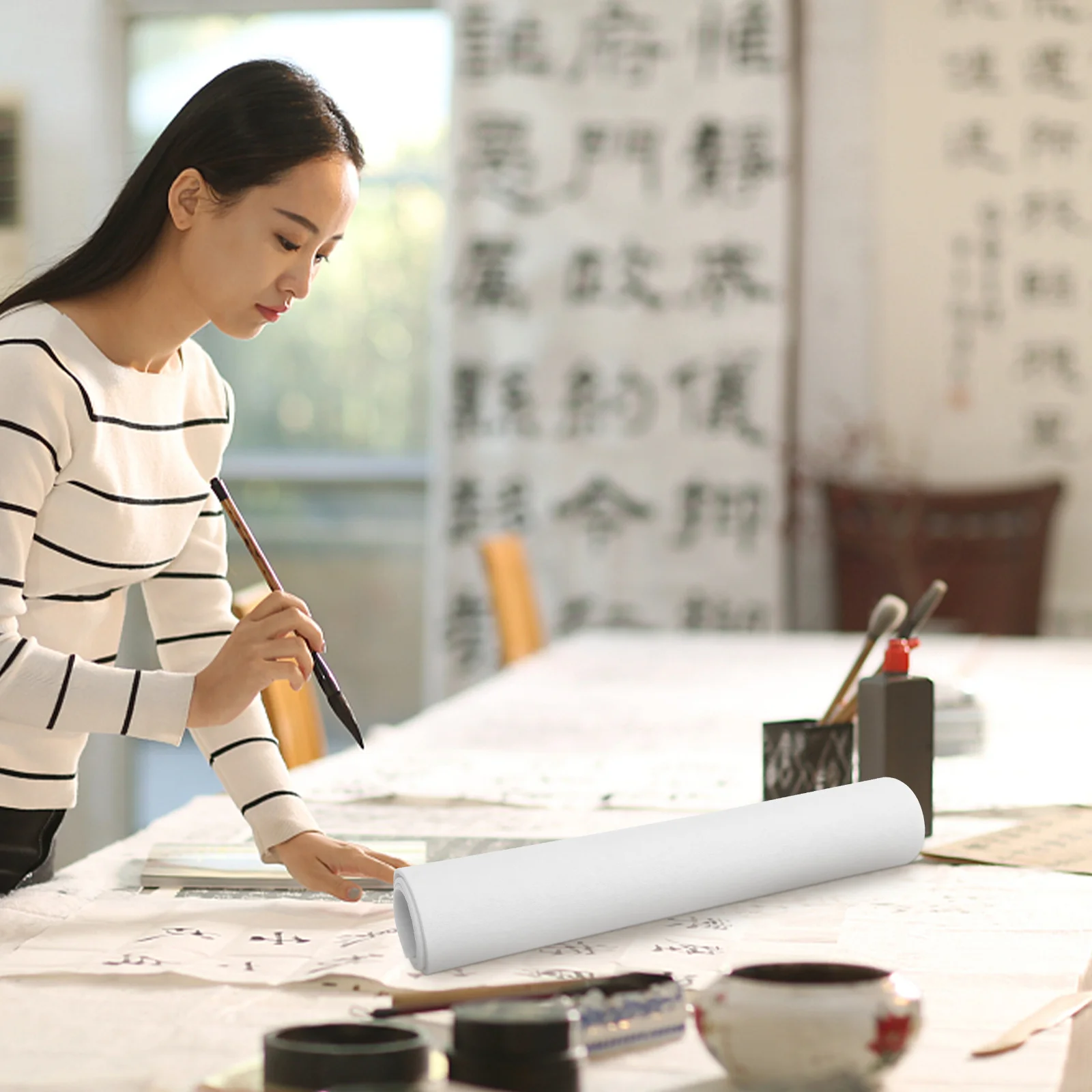 Professional Felt Writing Pad for Calligraphy Drawing Keeps Paper Steady Smooth Surface Ideal Stationery Accessory