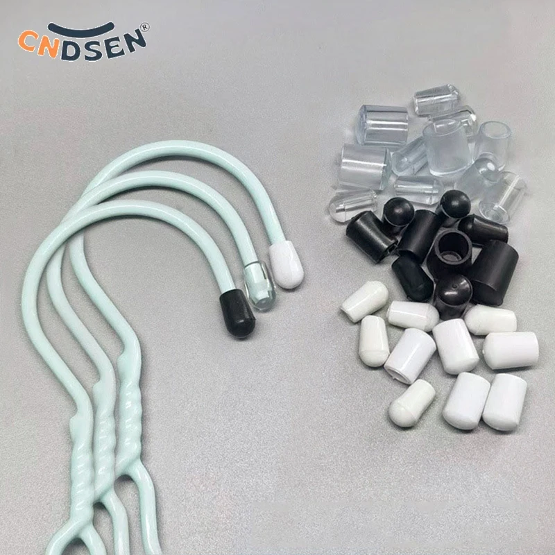 5/10/20/50 Pcs PVC Rubber End Cap Rubber Threaded Cap Screw End Cap Rubber Cap Thread Protector Push In Cap Plastic Tube Hub