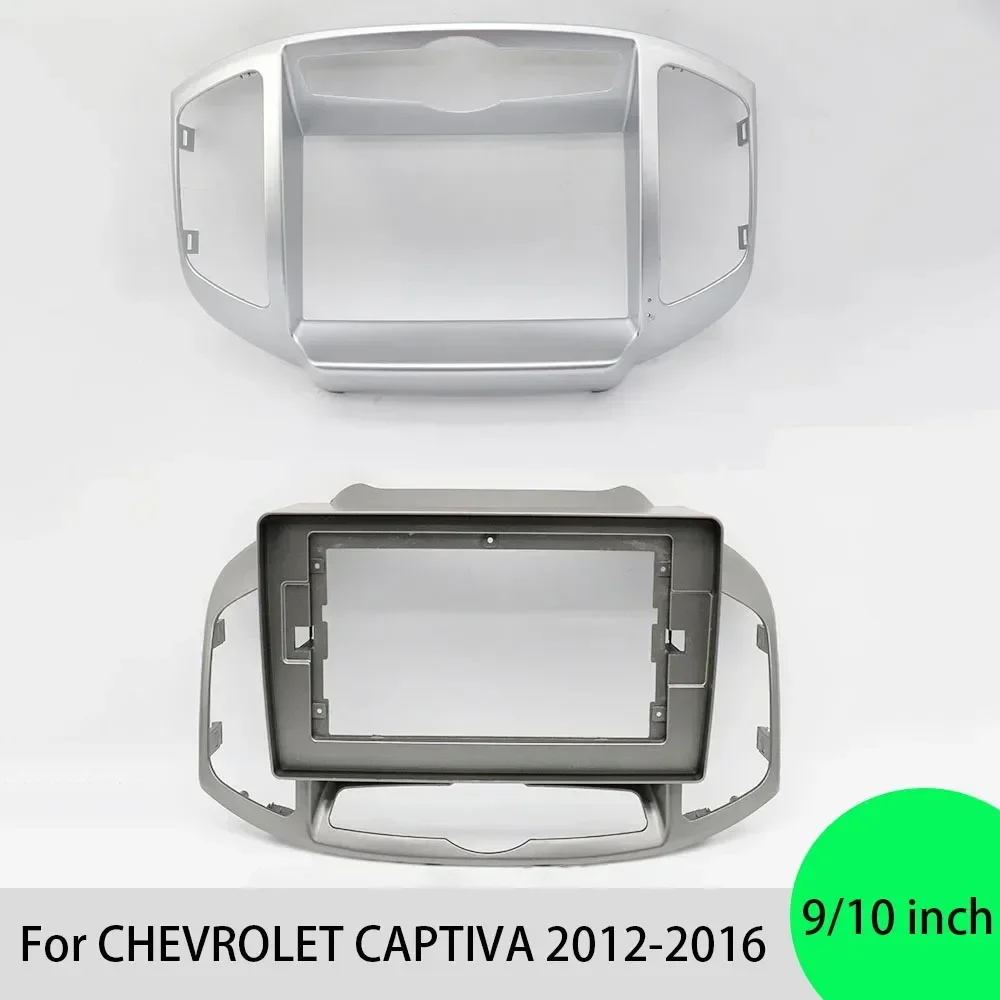 

For CHEVROLET CAPTIVA 2012-2016 9/10INCH Car Radio Fascias Android GPS MP5 Stereo Player 2Din Head Unit Panel Dash Frame Install