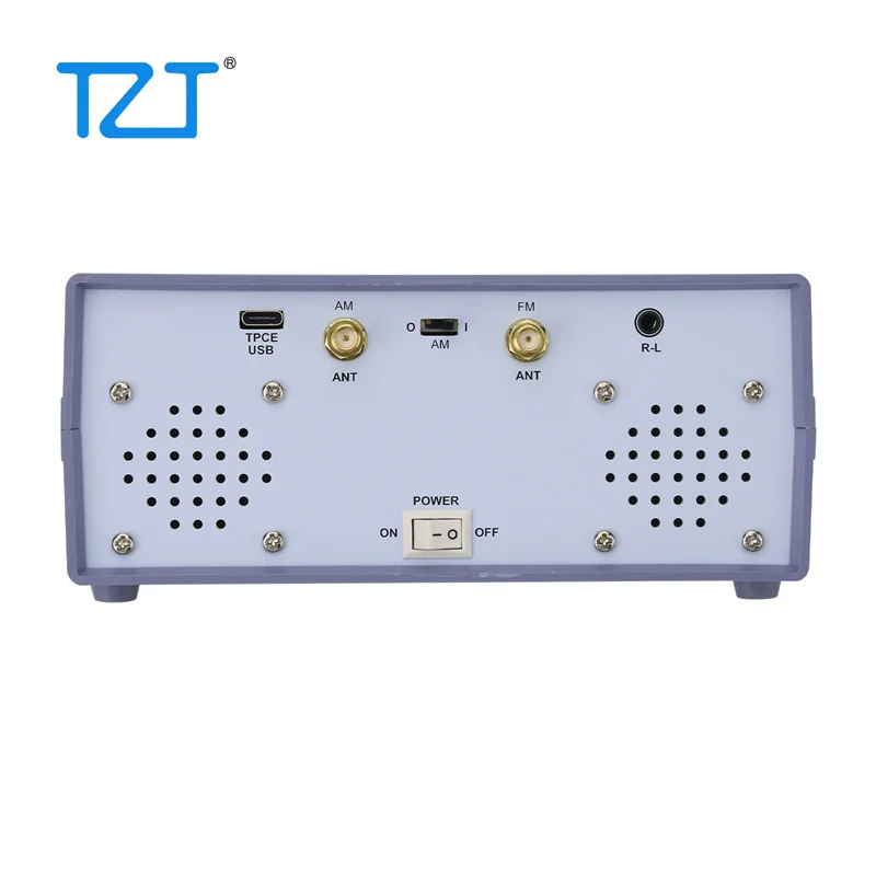 TZT TEF6686 RDS AM FM LM MW SW OIRT Receptor de rádio de banda completa de mesa versão estéreo + controle remoto