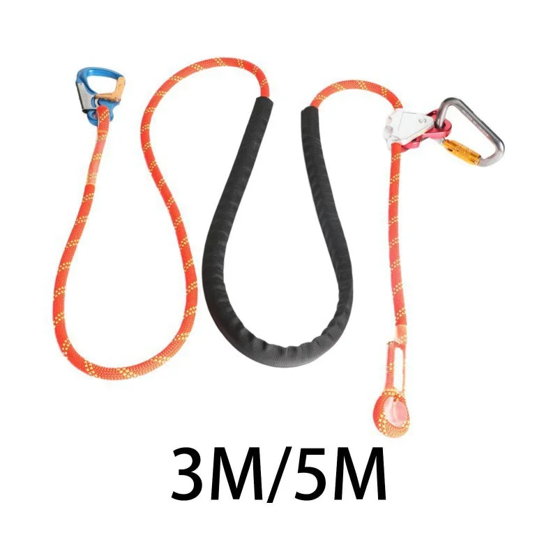 

Adjustable Positioning Safety Rope for Outdoor Electrician Fence and High Altitude Work, Anti-Fall Construction Safety Belt