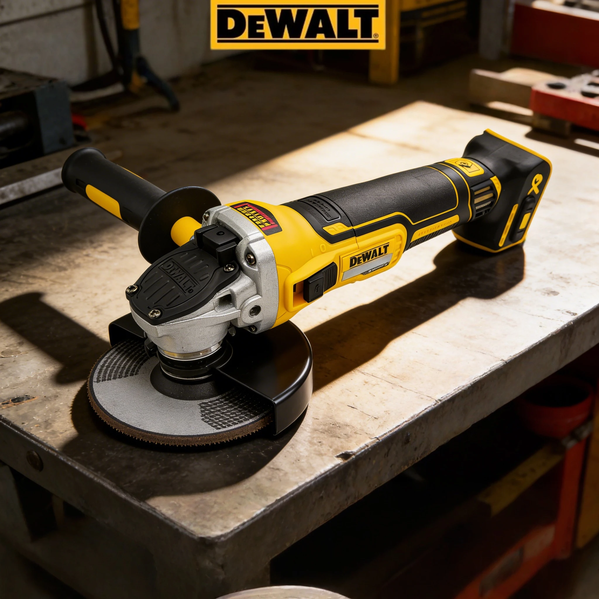 DEWALT DCG405 125mm flat head angle grinder bare machine tool cutting machine brushless 20V lithium battery tools(no battery) - view 6