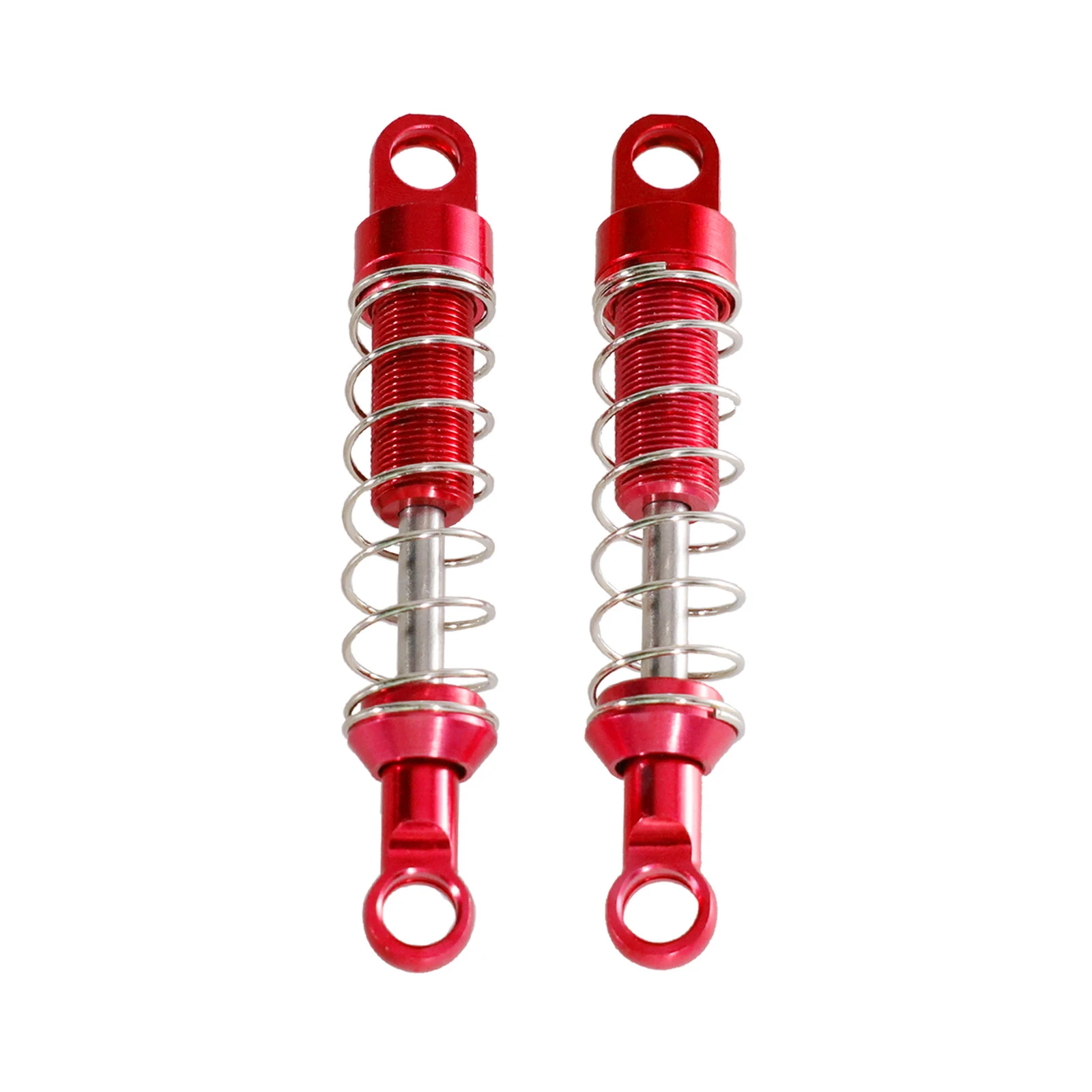 For MN 1/12 MN78 RC car front and rear external spring shock absorber metal upgrade modification parts accessories