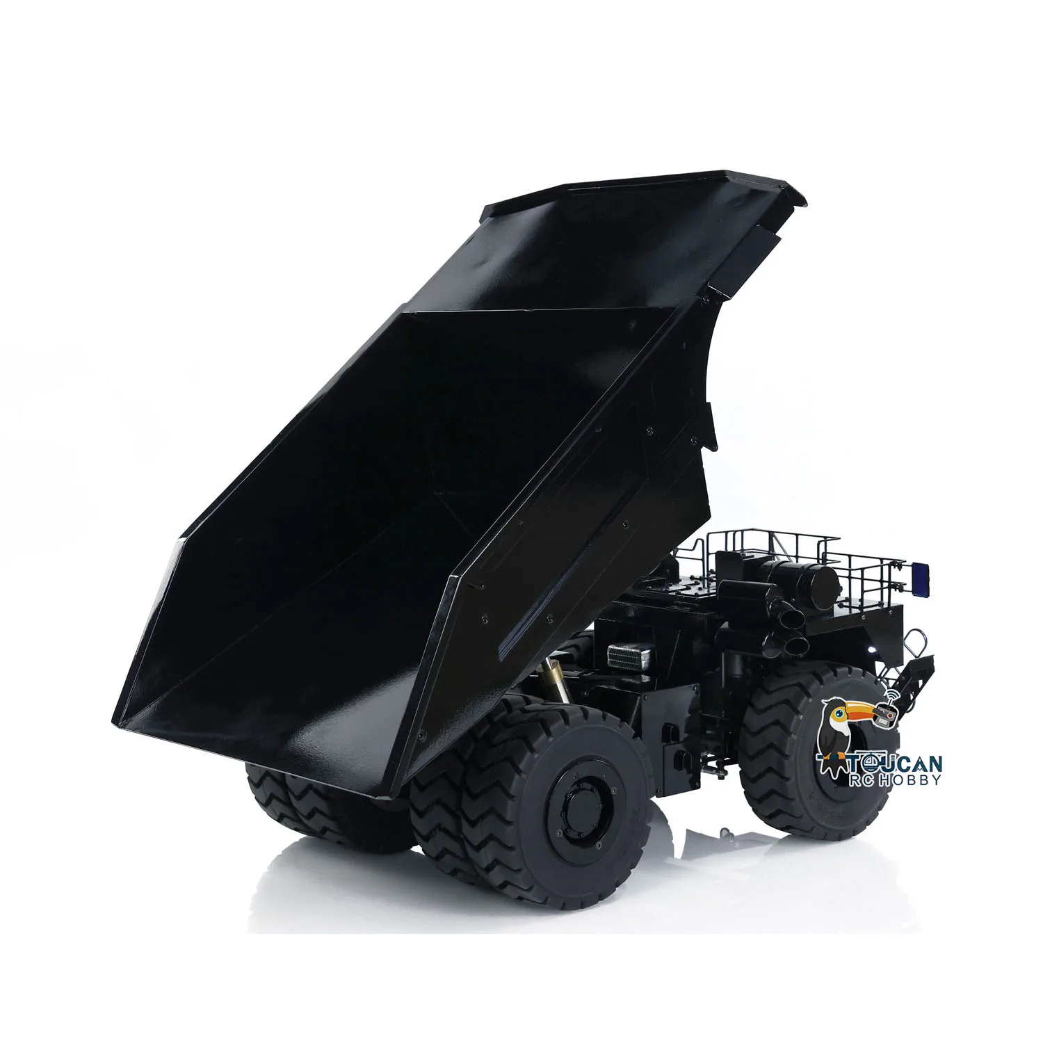 

RC Hydraulic Mining Truck Toys 1:20 793D Metal Painted Finished Remote Control Dump Tipper Cars Vehicle Model for Boys TH24169