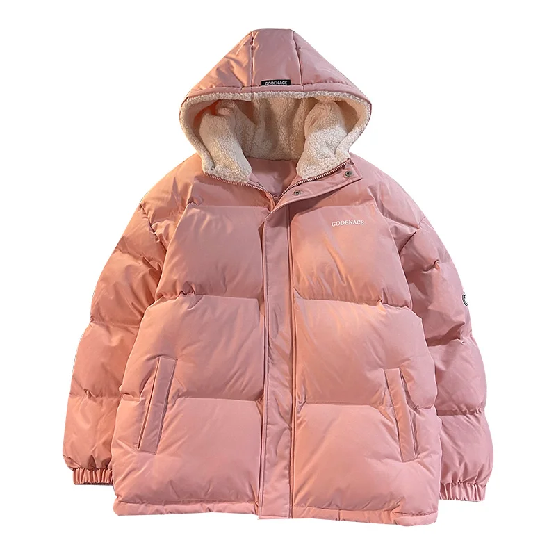 เสื้อกันหนาวผู้ชาย Hooded หนา Puffer Jacket Coat ชายคุณภาพสูง Overcoat Coats