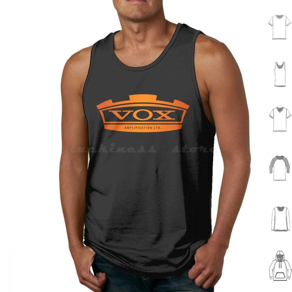 Vox Amplification Tank Tops Vest Sleeveless Vox Amplification Vox Amplification Music Amplifier Sound Electric Amp Guitar